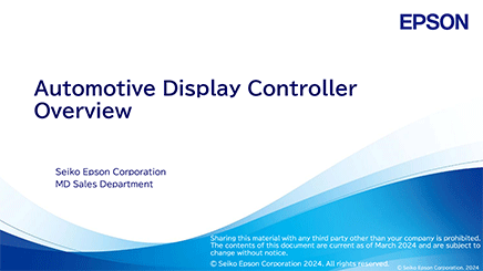 Automotive Display Controller ICs Overview