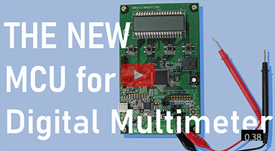 16bit microcontroller for measurement ideal for digital multimeters