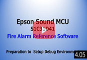 Epson Sound MCU Reference Software for Fire Alarm